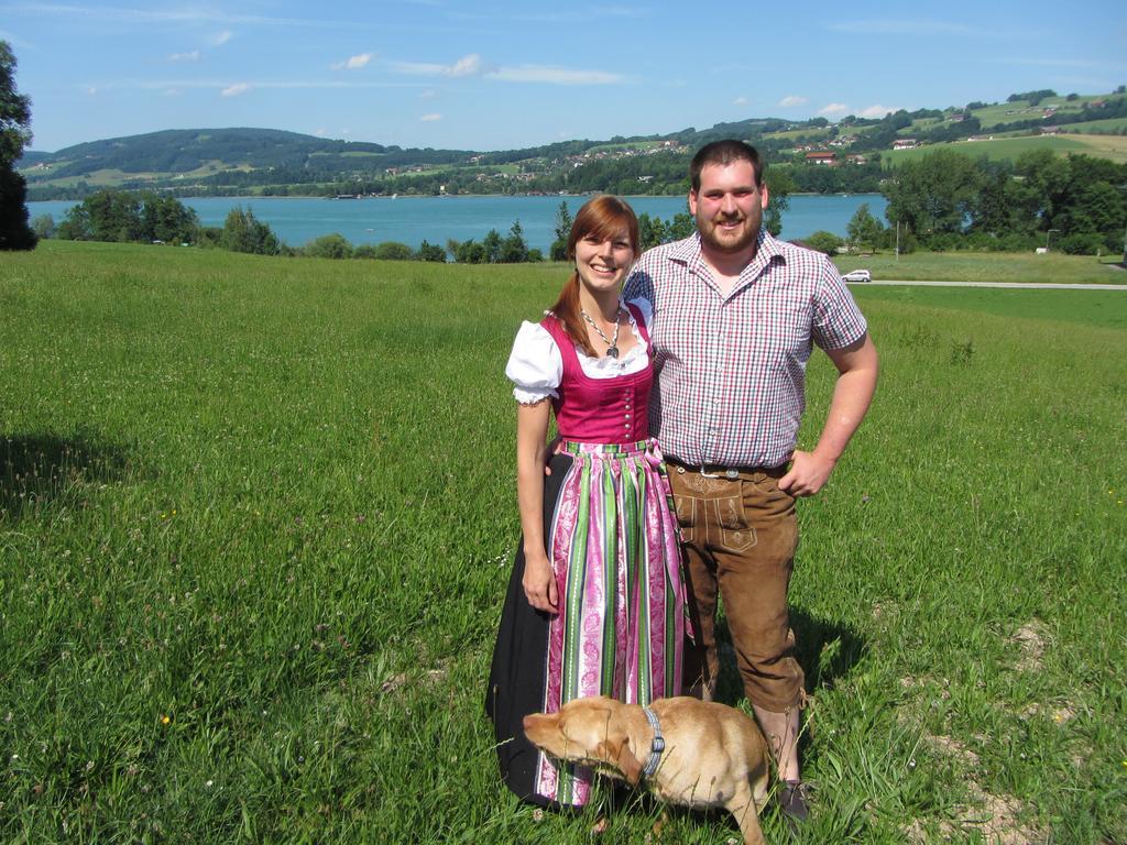Bauernhof Schink Villa Zell am Moos Exteriör bild